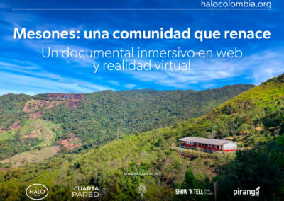 “Mesones: una comunidad que renace”: Nominado en PLA